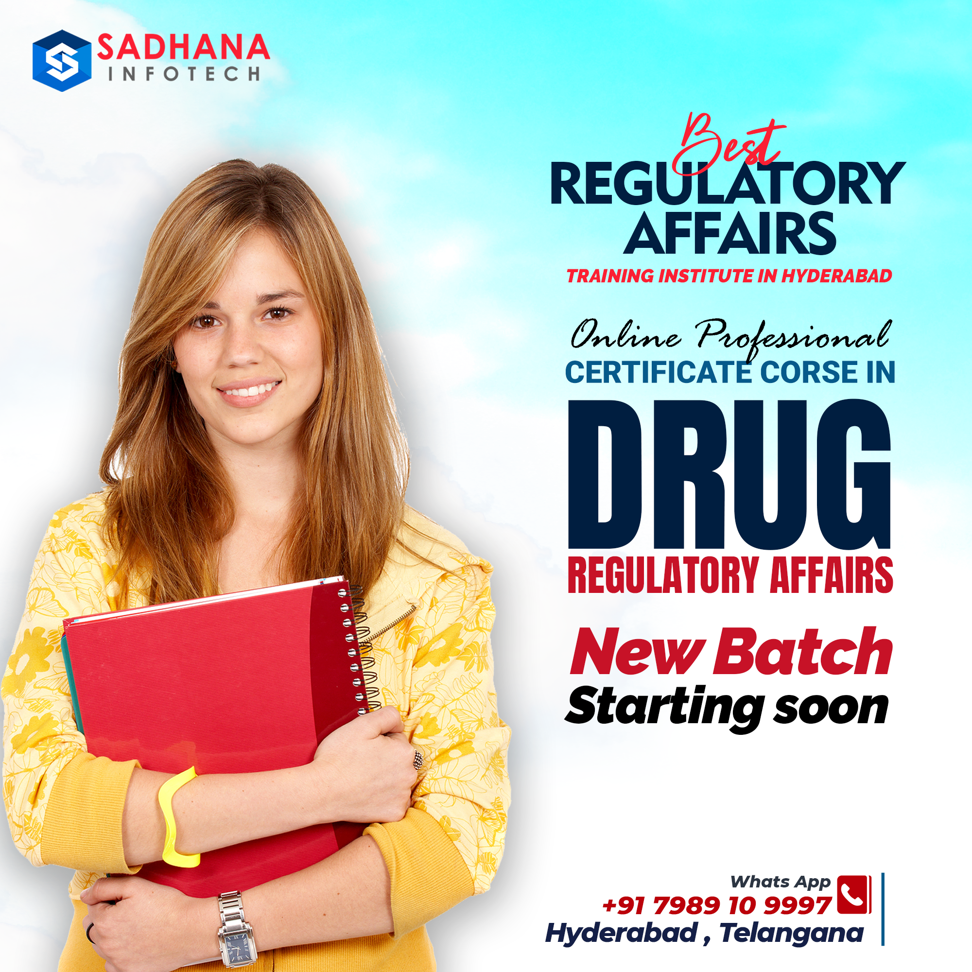 Drug regulatory affairs training in Hyderabad 